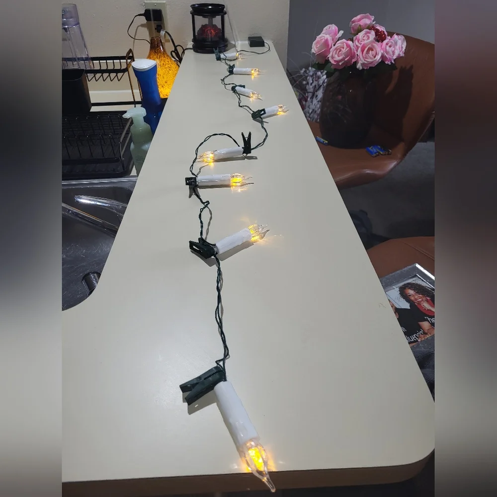 Warm White Holiday String Lights